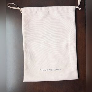 Stuart Weitzman Pink Dust Bag 14.5x10.5 Inches Shoes/Handbag